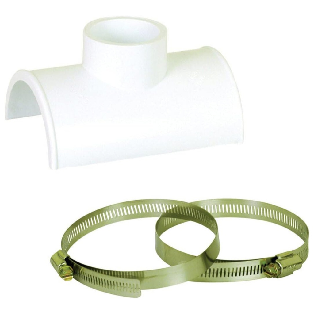 SADDLE TEE PVC 4X2"