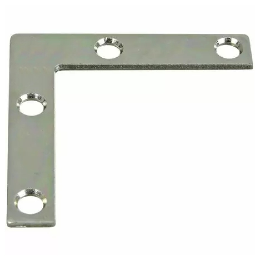 FLAT CORNER IRON 2-1/2 ZP#6098