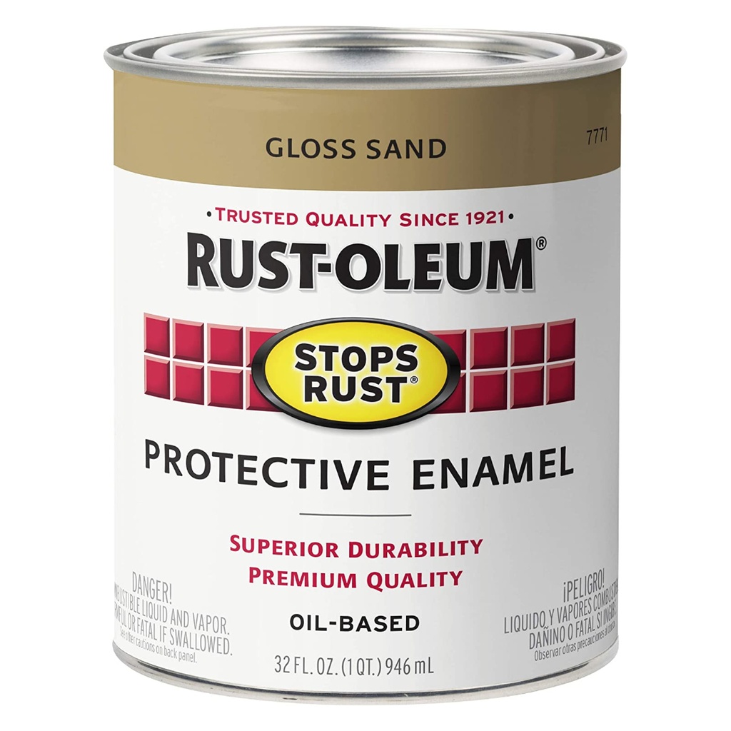 R/O GLOSS SAND  ENAMEL QT.