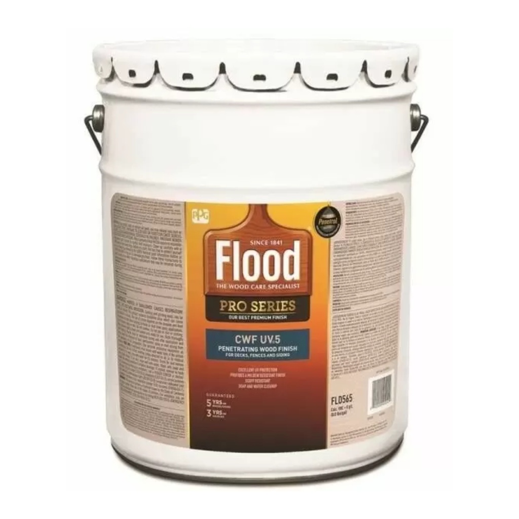 FLOOD CWF-UV OIL NAT T/BA  5GL