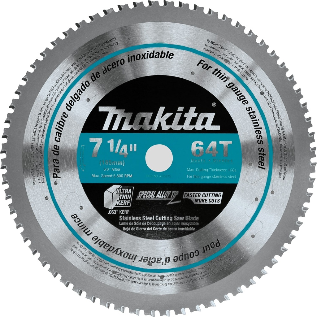 MAKITA DISCO 64T 7-1/4