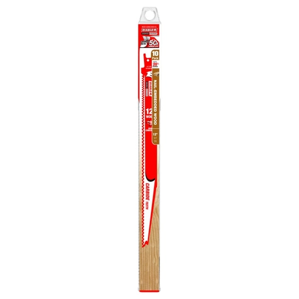 RECIP BLADE 5/7TPI 12"L WOOD