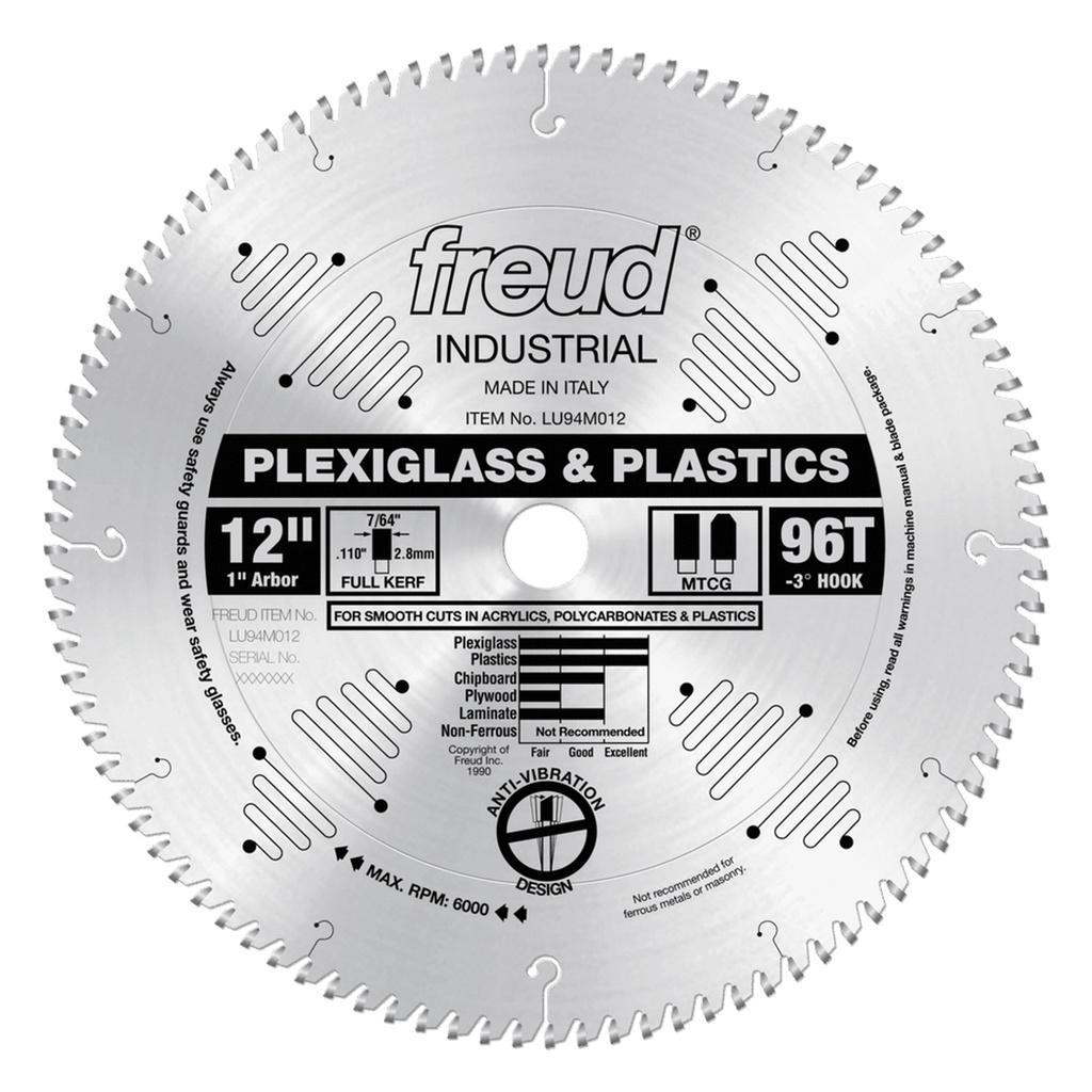 FREUD DISCO 12X96X1""TCG PLEX