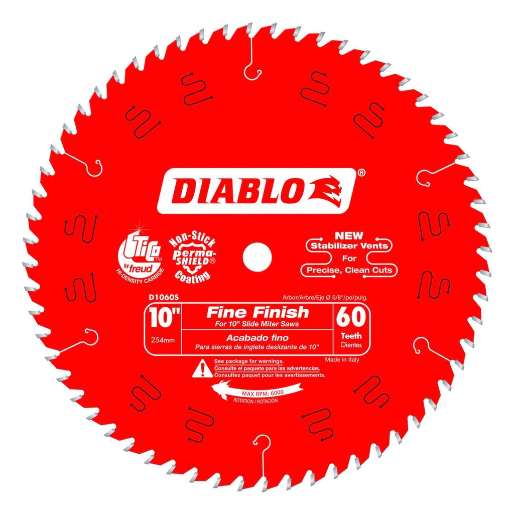 DIABLO DISCO 10" X 60 X 5/8
