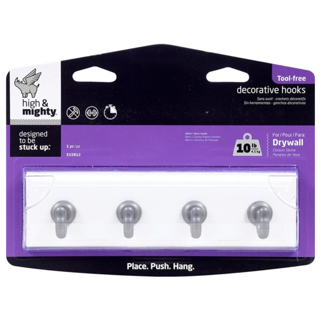10LB KEY RAIL WHT/SILVER