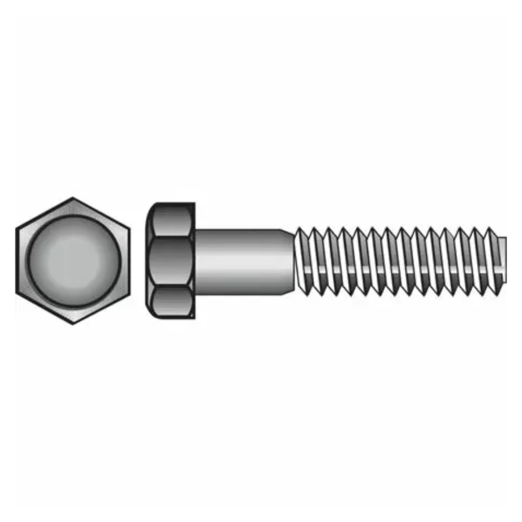 TOR.HEX S/S 3/8X3 CAJA 25