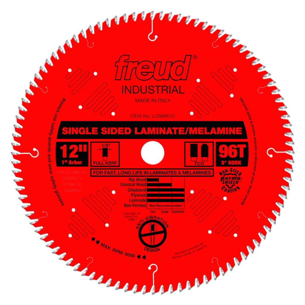FREUD DISCO 12X96X5/8"" TCG