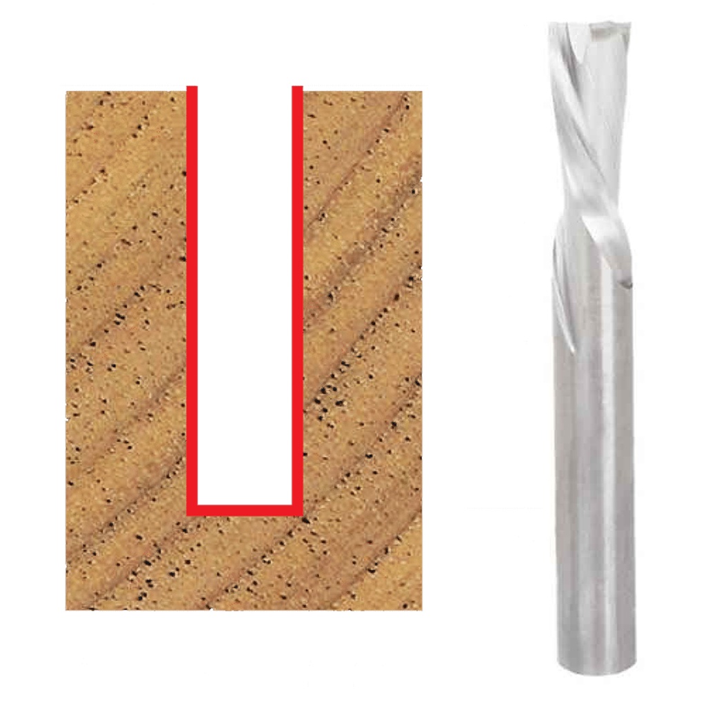 FREUD DOWN SPIRAL BIT 1/8"