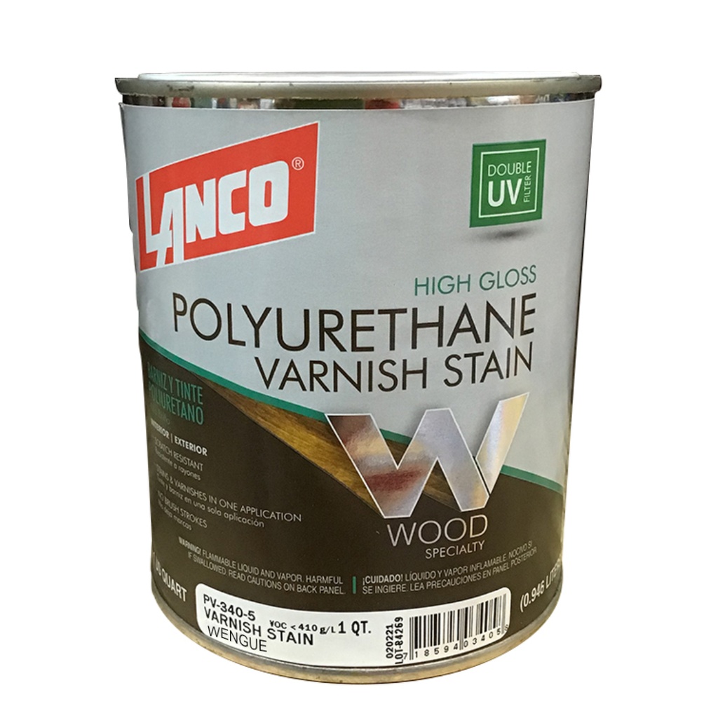 LANCO VARNISH STAIN WENGUE QT