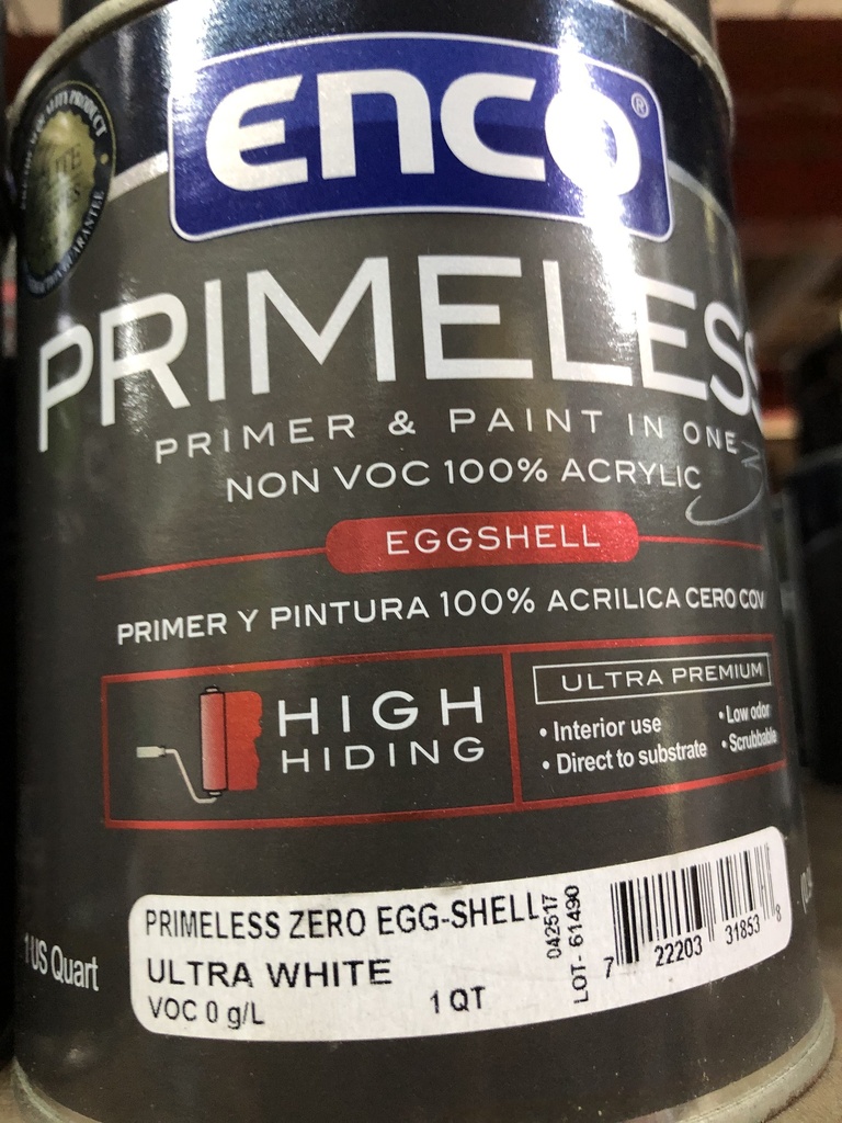 ENCO P/LESS ZERO E/SHELL U/W QT
