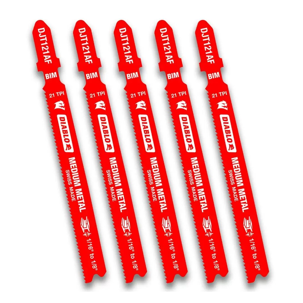 DIABLO JIGSW BD THK MTL 12T 5PK