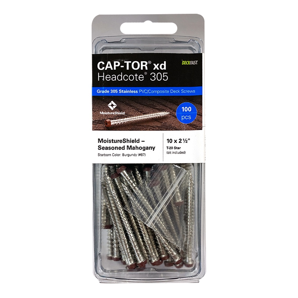 CAP-TOR XD 2 1/2 BURGAN#87 100PC