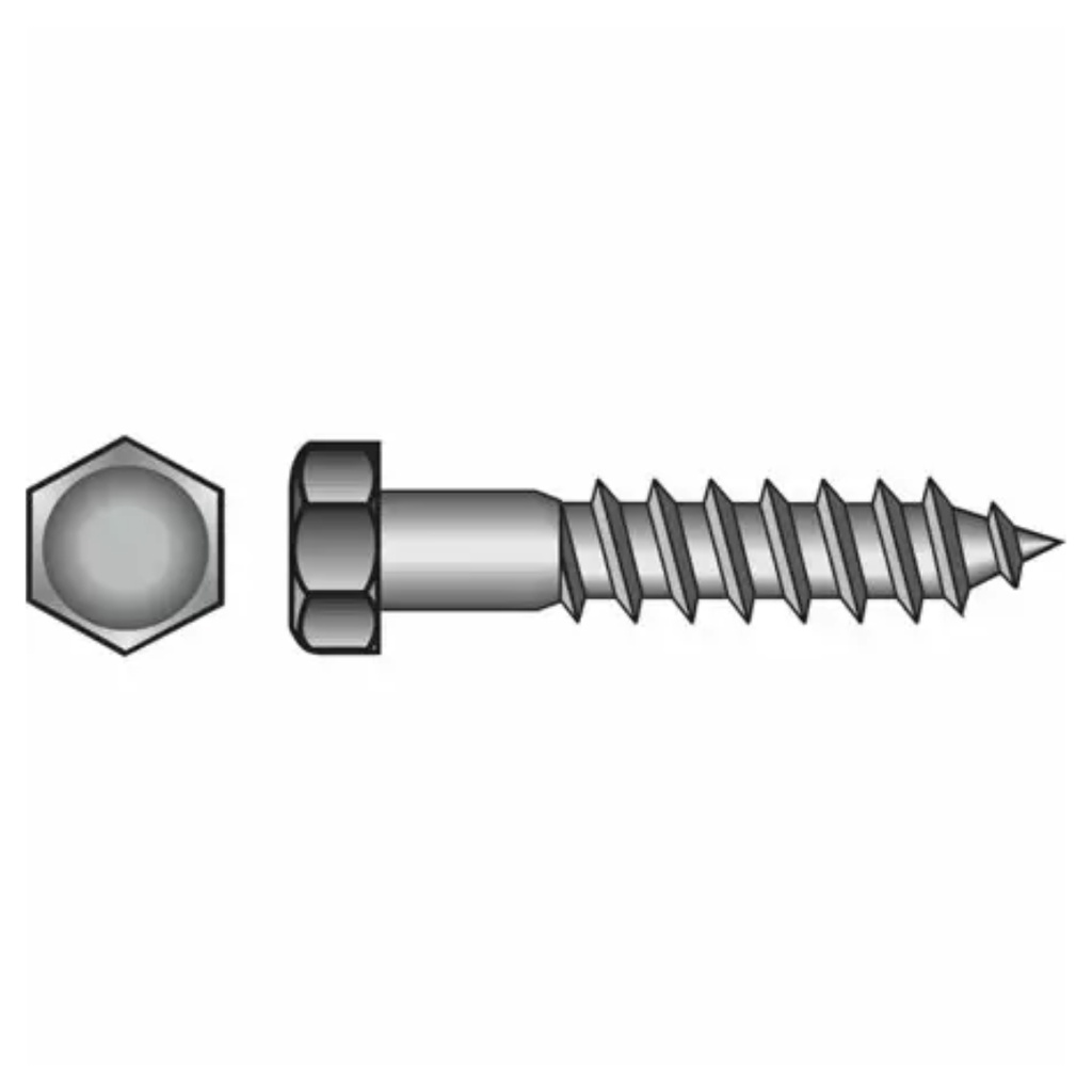TORN.TIRAF.SS HEX 5/16X3 C25