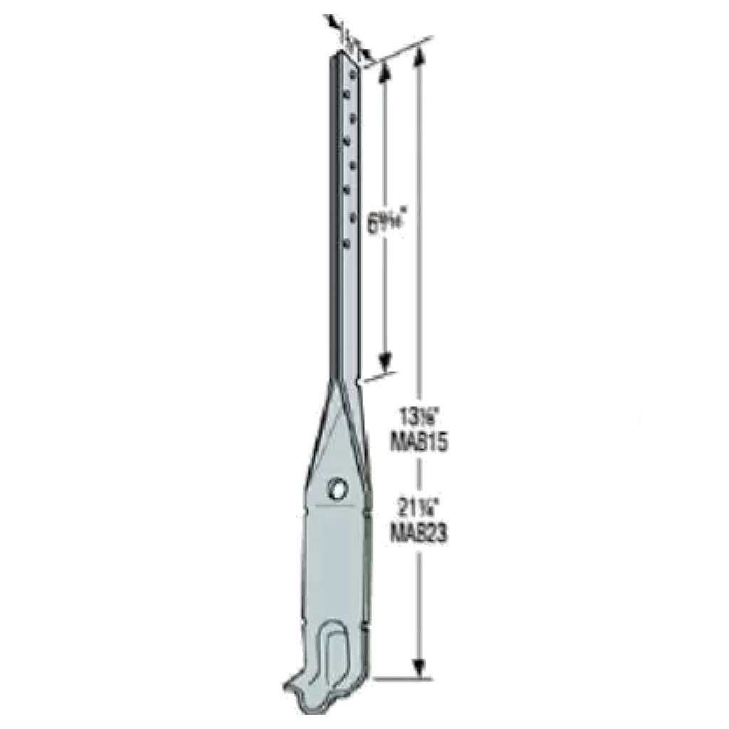 MUDSILL ANCHOR MAB15Z