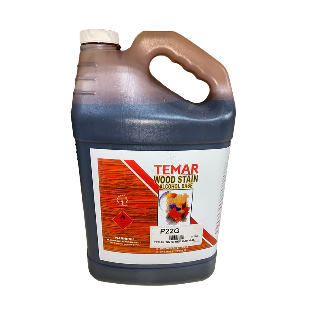 TEMAR INT. STAIN RED OAK GL