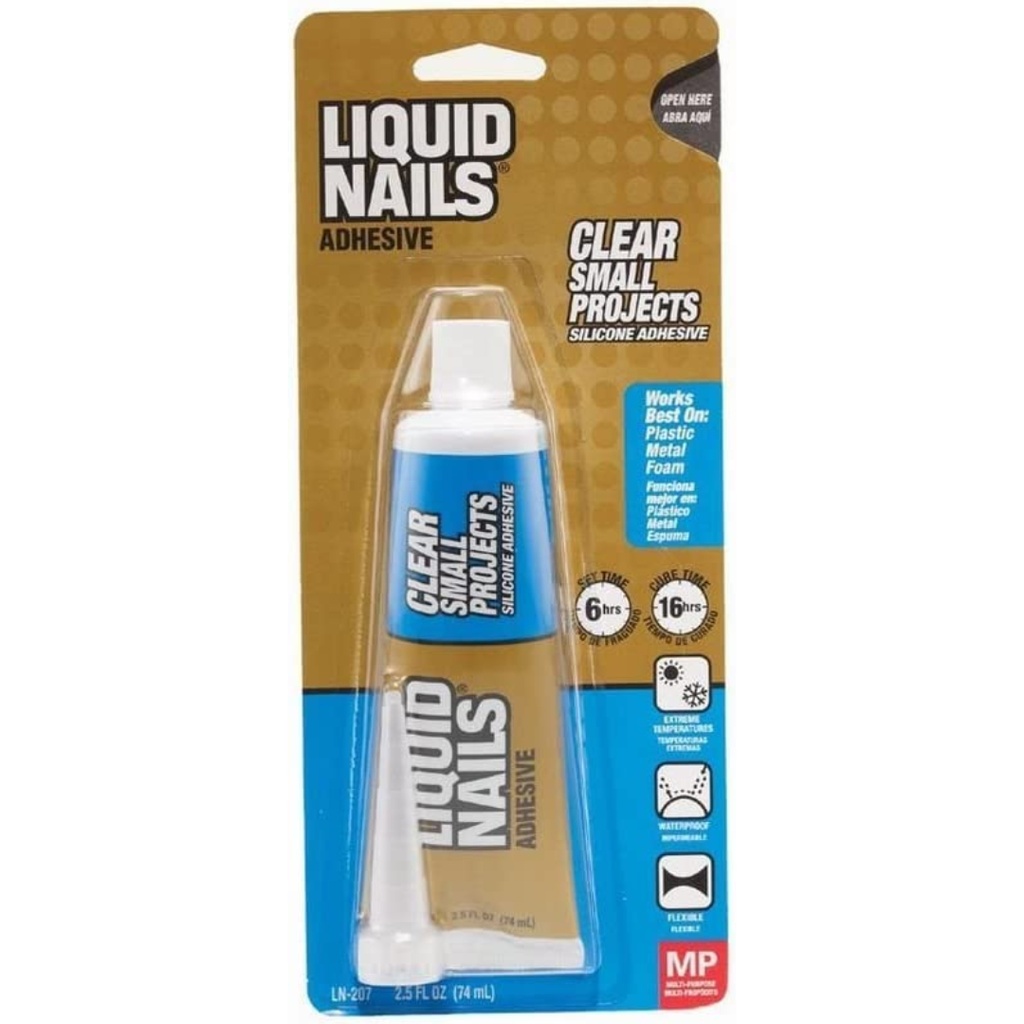 GLUE LIQ NAIL CLR 2.5OZ