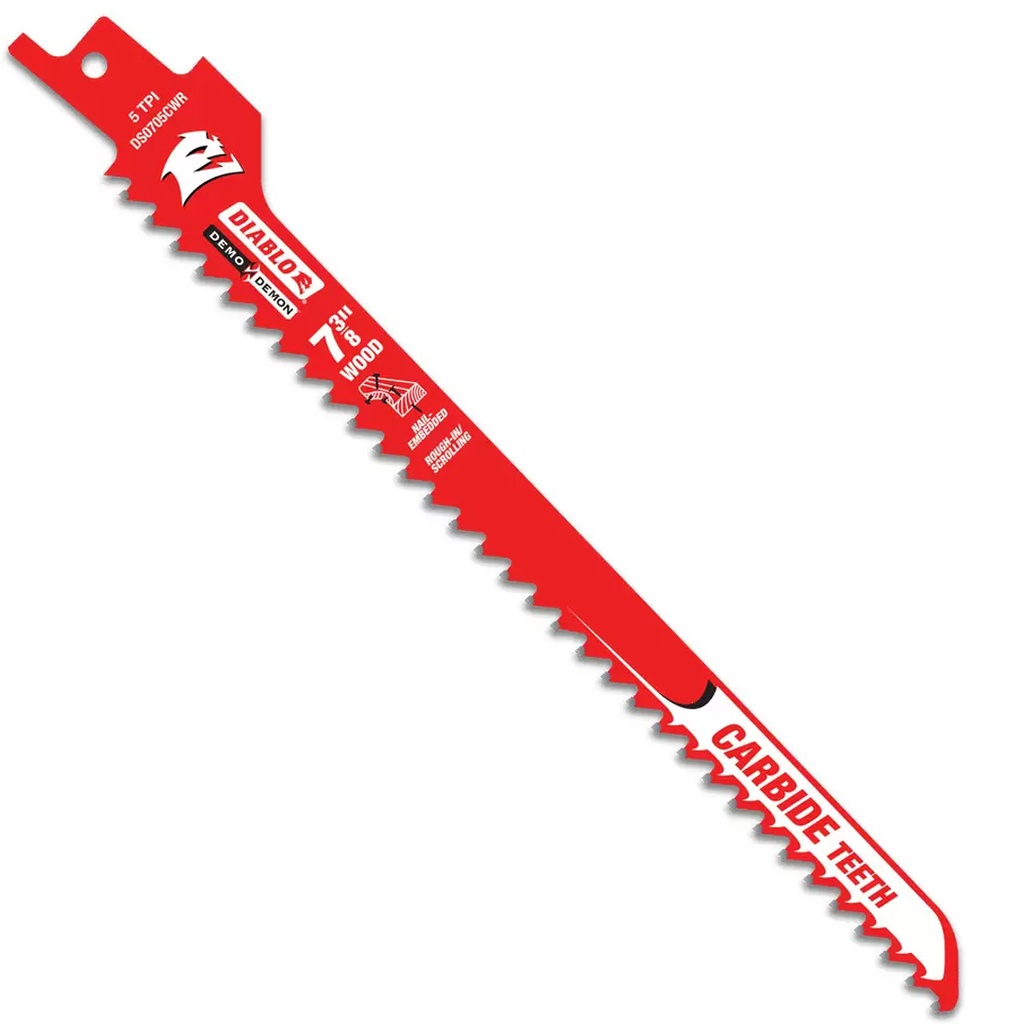 DIABLO RECIP BLADE 5TPI 7-3/8"L