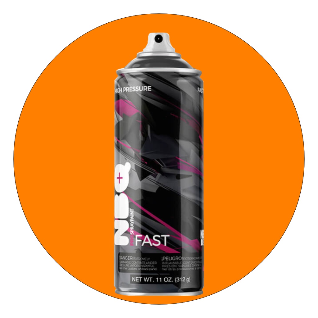 NBQ SPRAY 400mL ORANGE