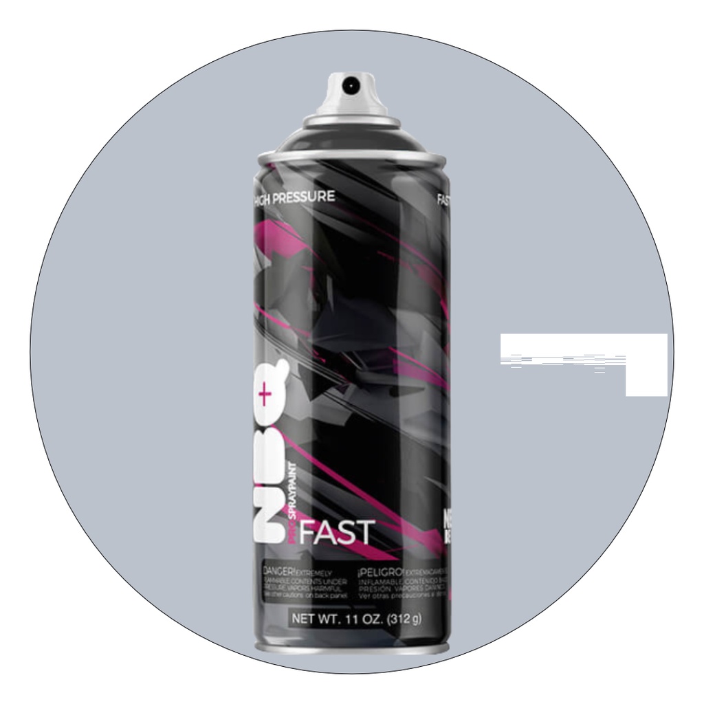 NBQ SPRAY 400mL FST SILVER GLOSS