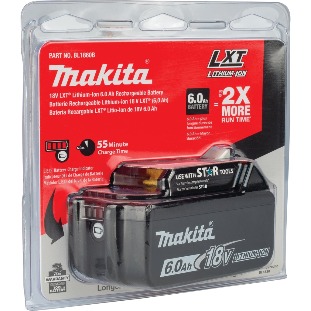 MAKITA BATERIA RECARGABLE 18V LX