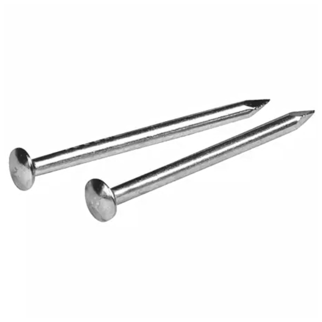TRIM NAILS ZINC PLTD. 2-1/2" 6OZ