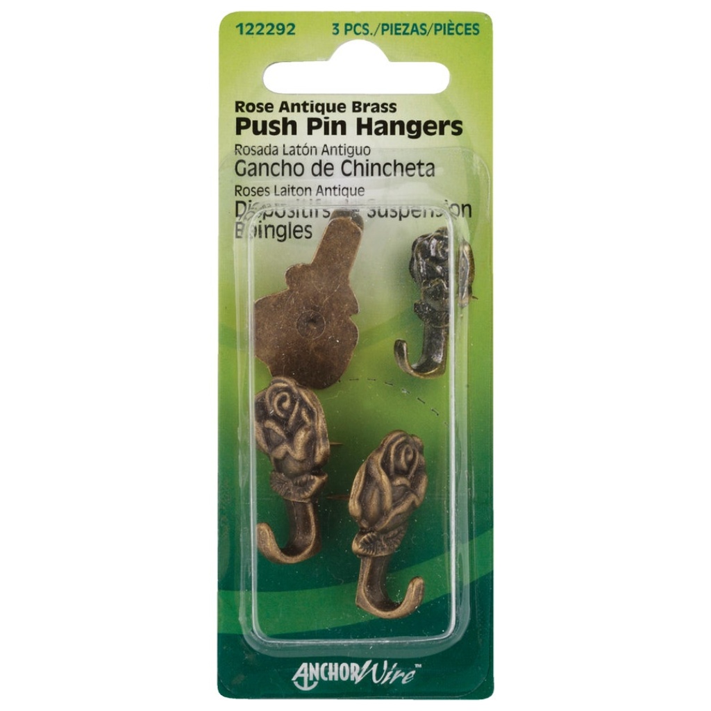 PUSH PIN HANGER  A/B  PK3