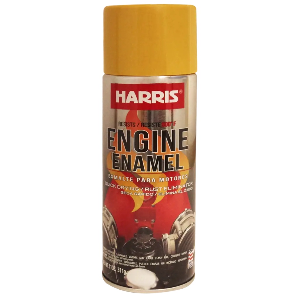 HARRIS CATERPILAR YELLOW SPRAY