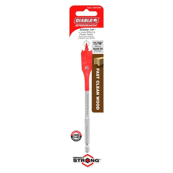 DIABLO 11/16"X6" SPADE BIT