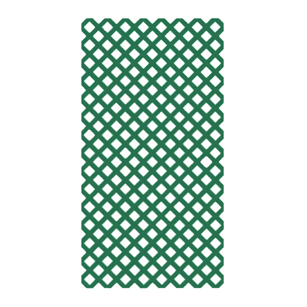 PANEL LATICE PVC REG.4X8 VERDE