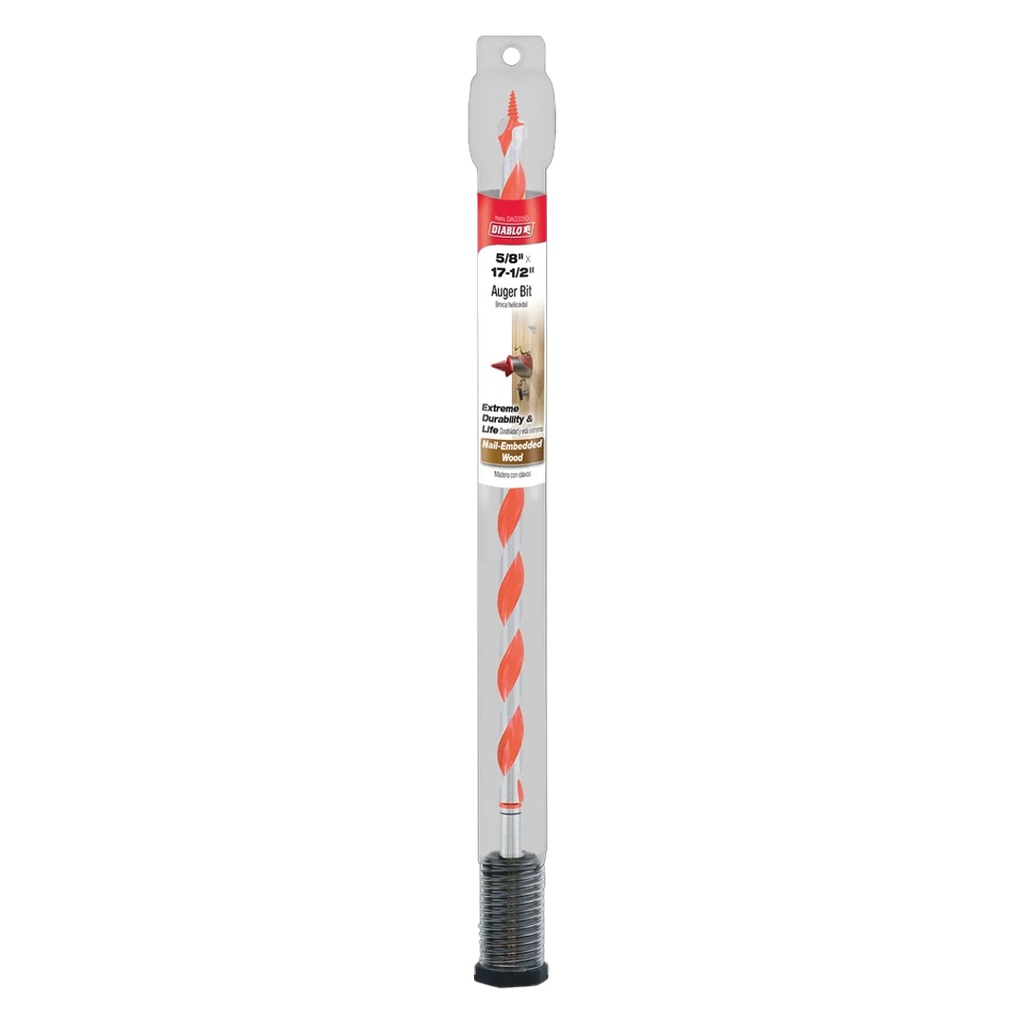 DIABLO AUGER BIT 5/8 X 17-1/2