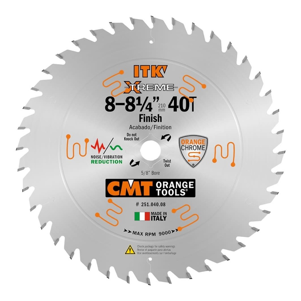 CMT ITK FINIS BLADE 8-1/4X40X5/8
