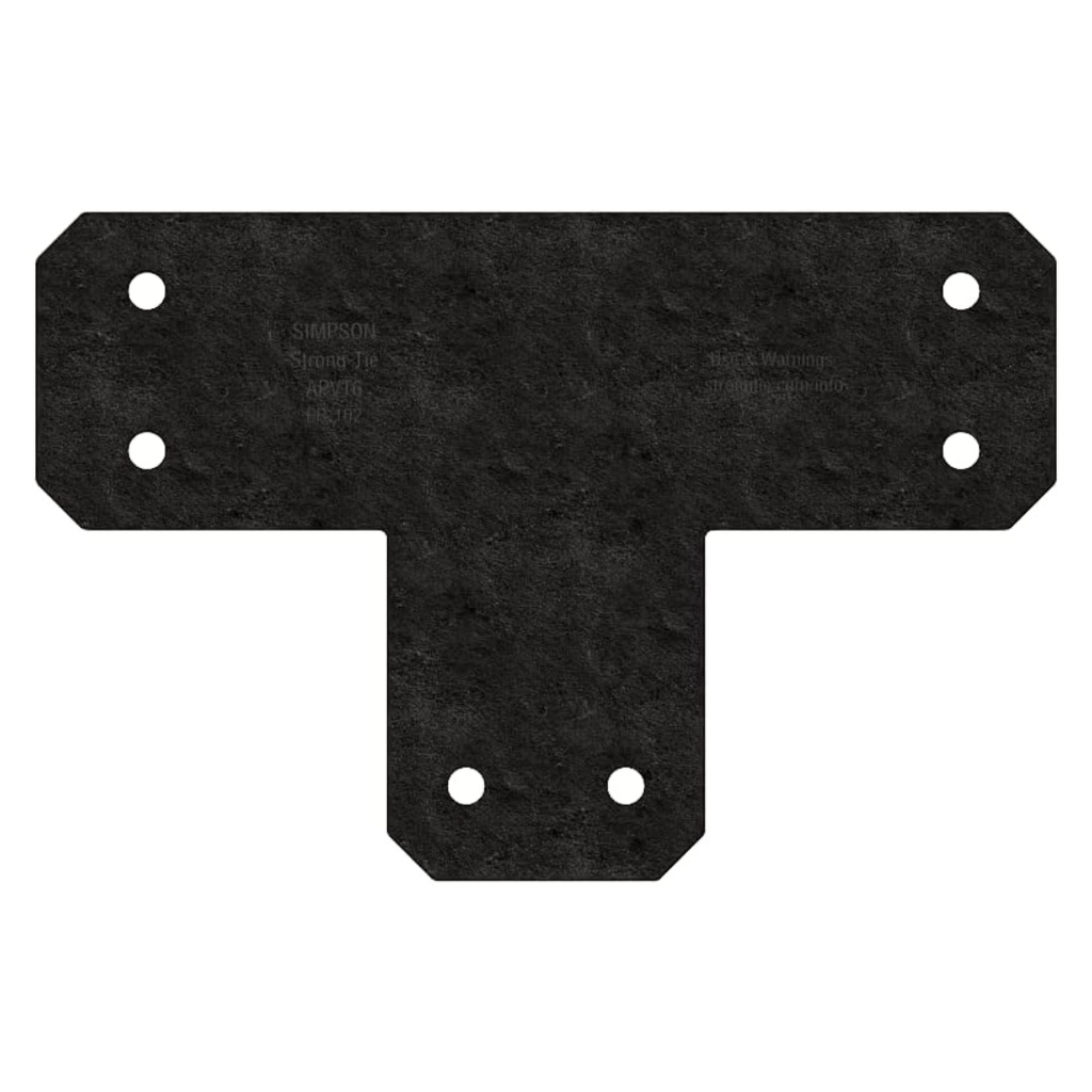 ORNAMENTAL AVANT T STRAP 6X OVER