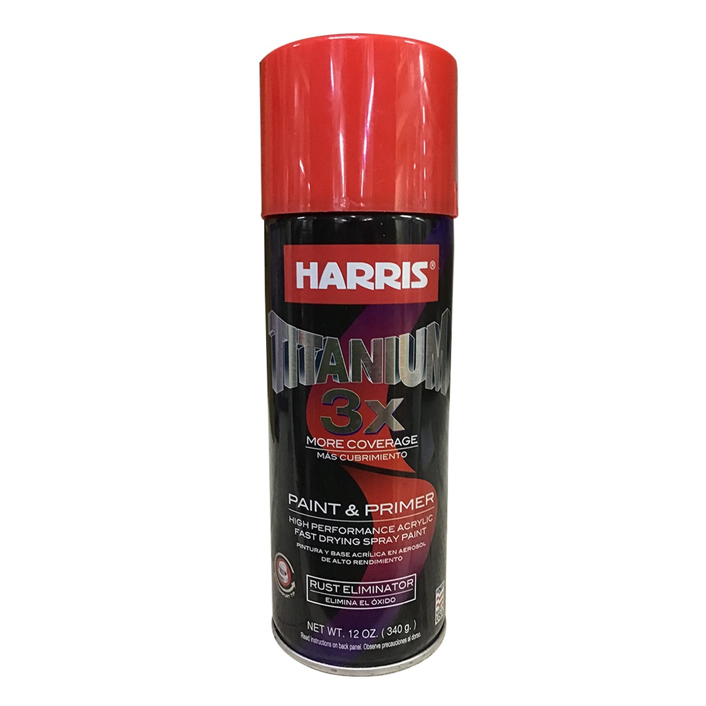 HARRIS 3X TITANIUM RED 12 OZ