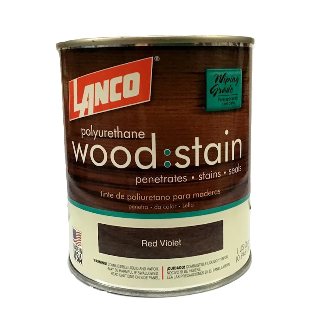 LANCO W/STAIN RED VIOLET QT