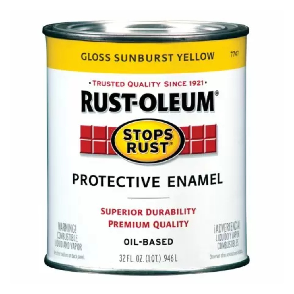 R/O SUNBURST YELLOW P/T QT