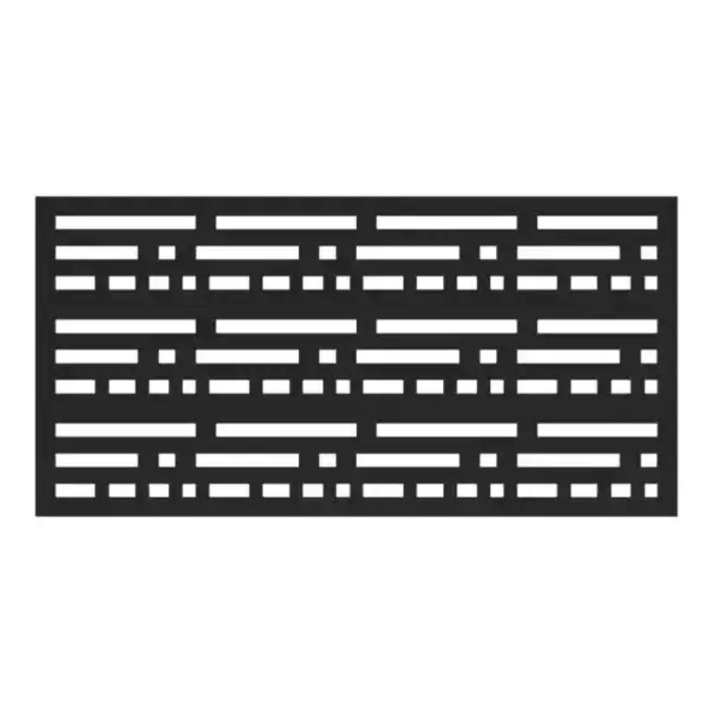 PANEL 2X4  MORSE BLACK