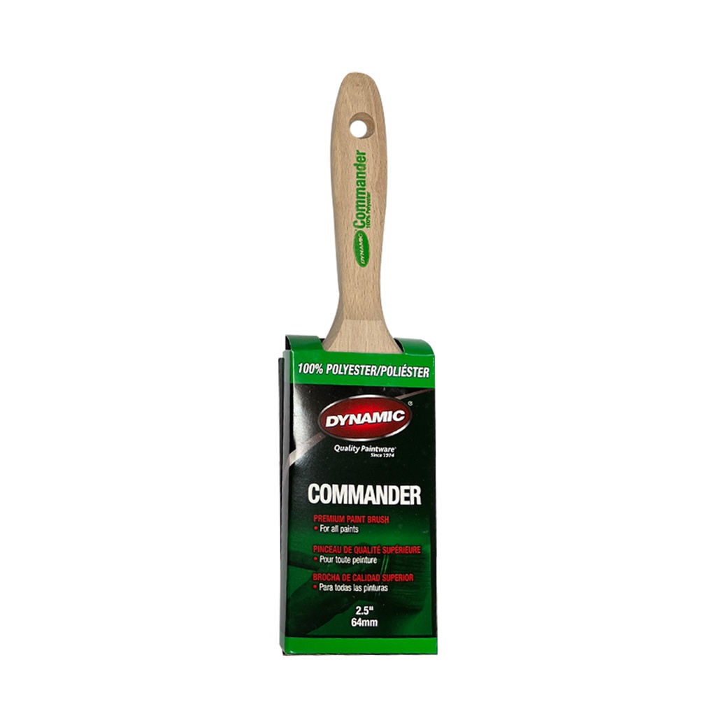 BROCHA COMMANDER 2-1/2" FLAT