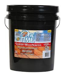 ONE TIME WOOD SEAL RED/CED PL