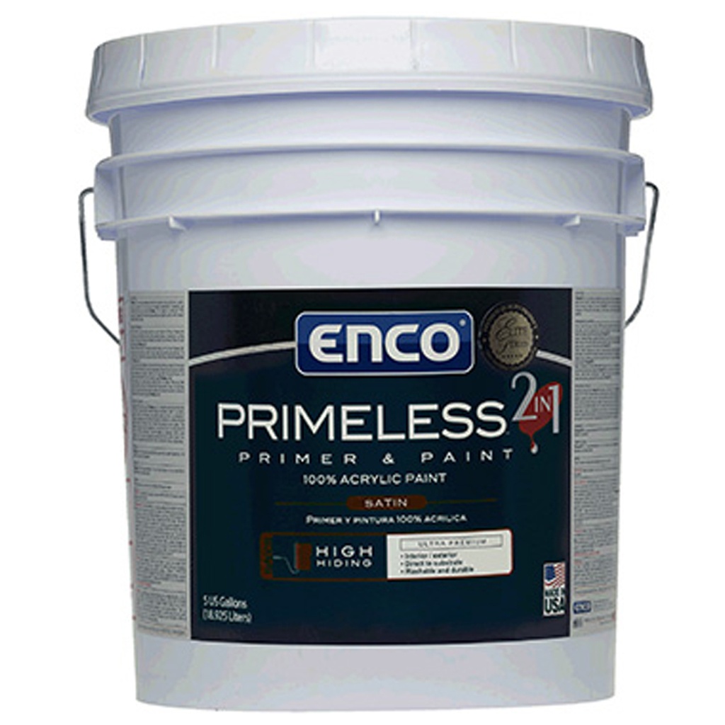 ENCO PRIMELESS EGGSHELL/WHT PL