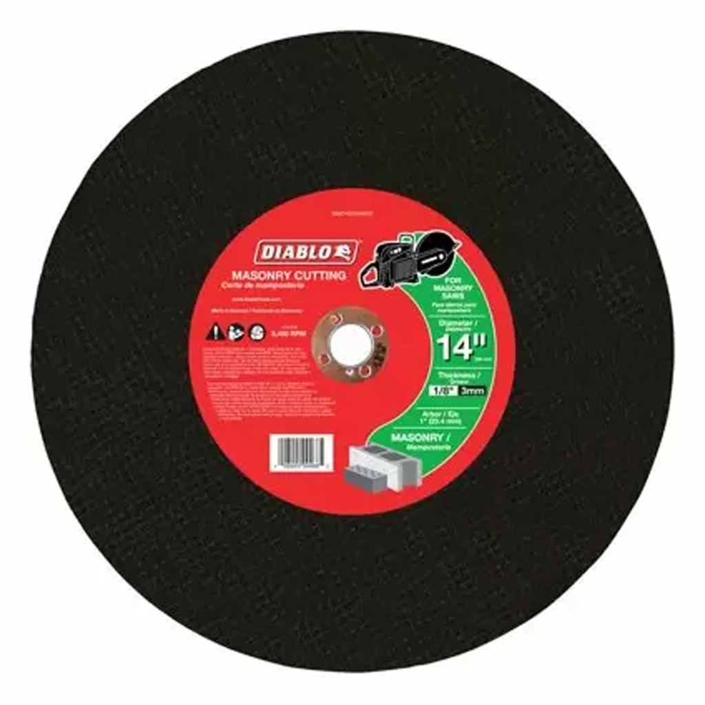 DIABLO DISCO C/CONCRETO 14"X1/8