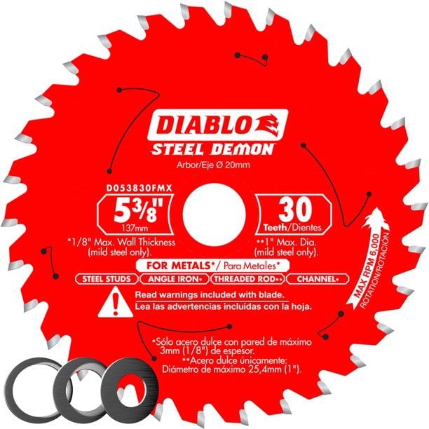 DIABLO STL DMN BLD 5-3/8"X30T