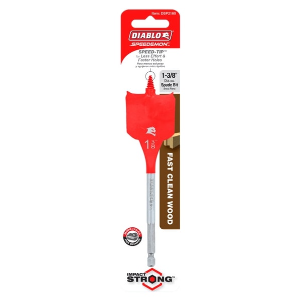 DIABLO 1-3/8"X6" SPADE BIT
