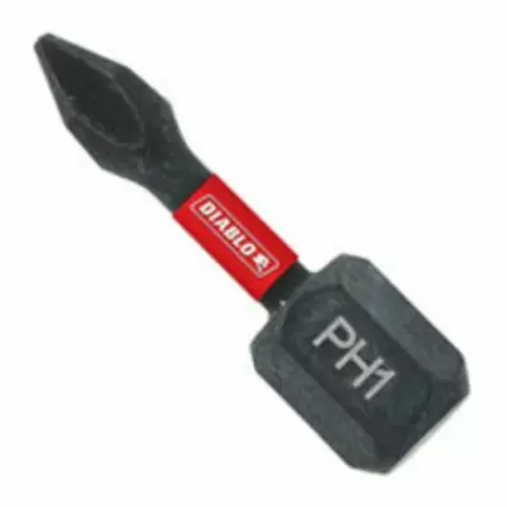 DIABLO DRIVE BIT PH #1X1" 2PK