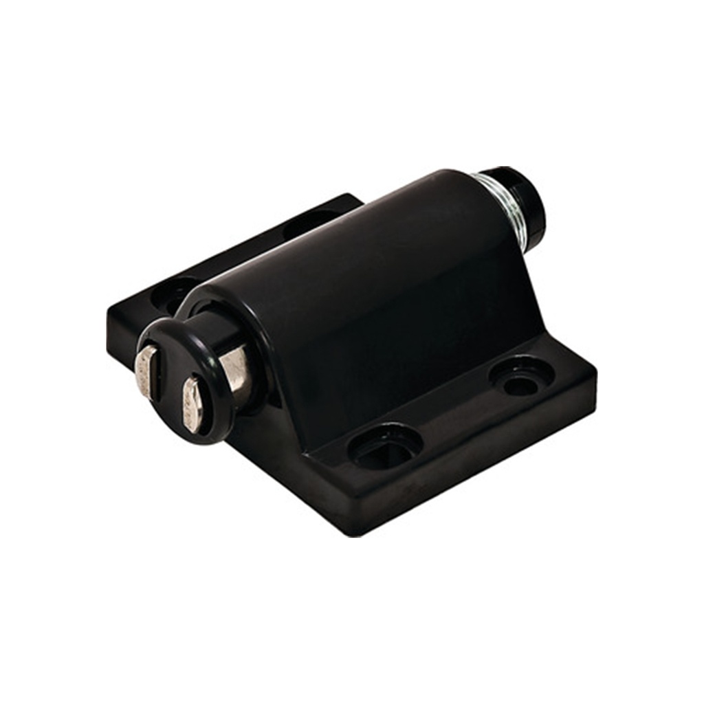 HAFELE PUSH LATCH BLACK 40X40MM