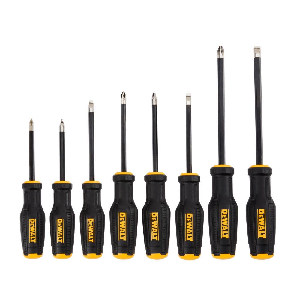 DEWALT DEMO SCRWDRIVER SET 8PC