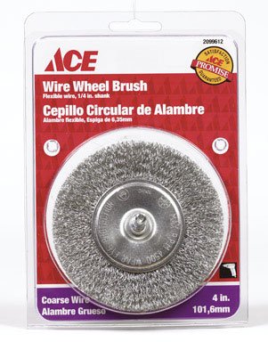 ACE BRUSH WHEEL COARSE4"