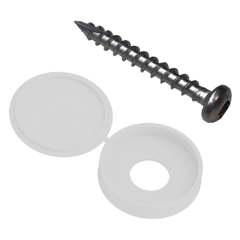 FASTENER KIT P/PANEL 2X4 WHT 12