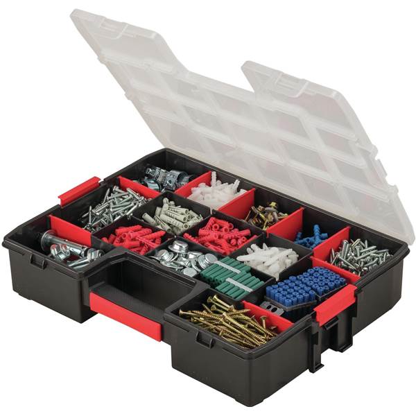 CM ORGNZR BL/RD 15COMP