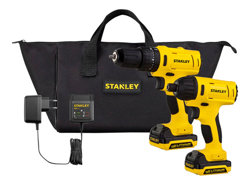 [SCHI121S2B3] STANLEY KIT TAL+ATORN 12V 2BATT