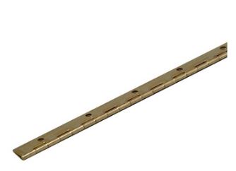 [382003295] GOZNE PIANO 1-1/16"X6' POL/BRASS